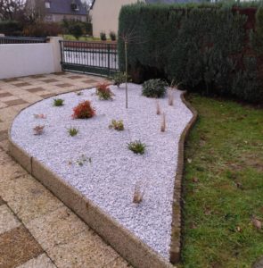 Création d'un parterre