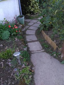 Aménagement d'une allée