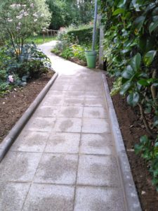 Aménagement d'une allée